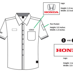 Frontliner Sales Uniform short front - descb